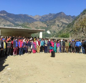 चेतनको हत्याका दोषीलाई कारवाहीको माग गर्दै सिट्टि जुलुस