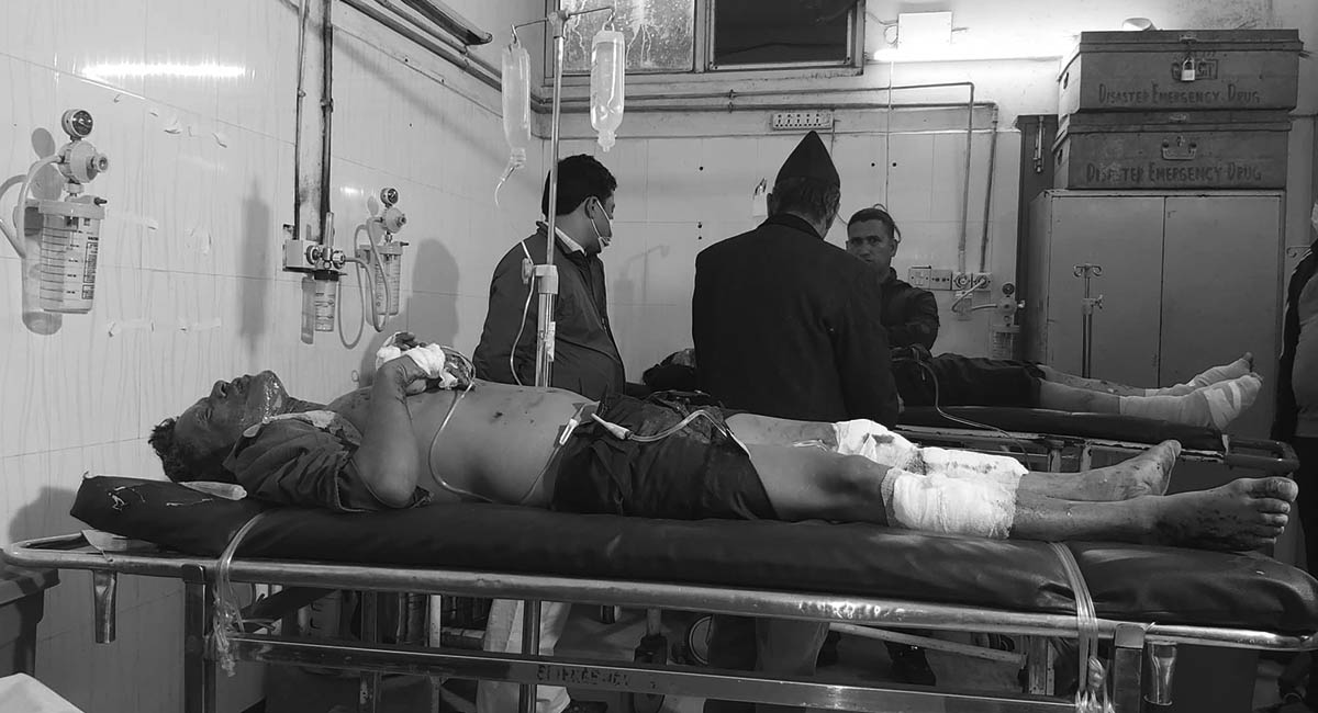 बनाउँदै गरेको बम कोठामै विस्फोट, विप्लवका दुई कार्यकर्ता घाइते