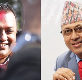 गगन थापालाई पछ्याउँदै राजन भट्टराई, ४४४ मतान्तर