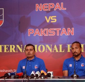 नेपाल र पाकिस्तानबीच मैत्रीपूर्ण फुटबल खेल आज