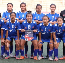 साफ यू-१५ महिला च्याम्पियनसिपको उपाधि नेपालले जित्याे