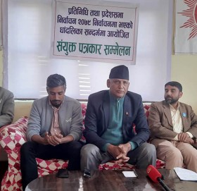 गोरखामा प्रचण्डको क्षेत्रमा पुनः मतदान गर्न एमालेको माग