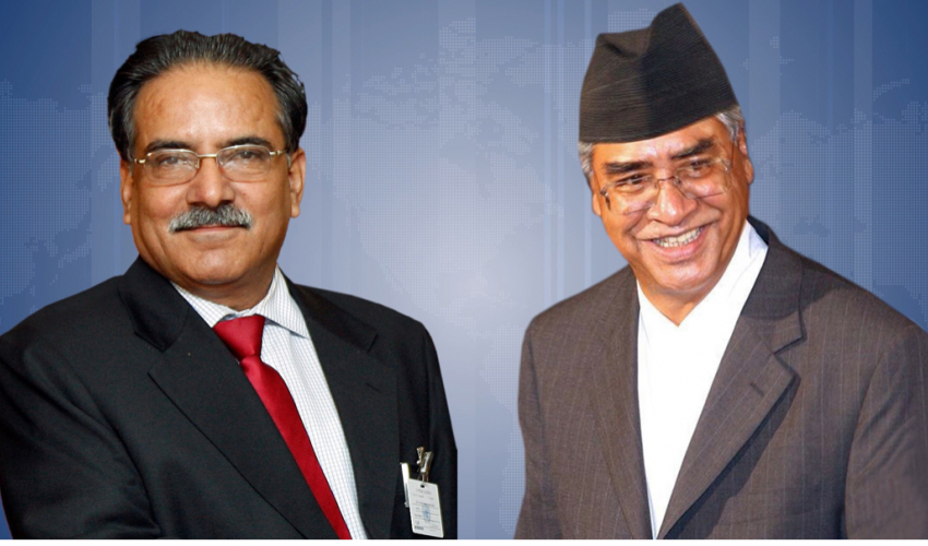 आज पनि प्रचण्ड र देउवाबीच छलफल हुने