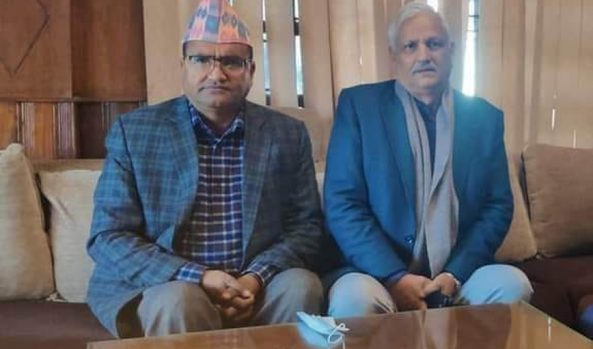 एमाले र माओवादीका सुदूरपश्चिम इन्चार्जबीच भेटवार्ता