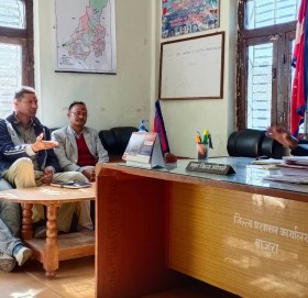 कोल्टिमा इलाका प्रशासन स्थापनाका लागि प्रदेश सांसद शाही र सिडियो बिच छलफल