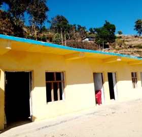 धनाल्त आधारभूत विद्यालयको भवन दुई वर्ष बितिसक्दा पनि अधुरै