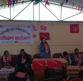 बझाङमा अगुवा कार्यकर्ता भेला,आफ्नो पक्षका कार्यकर्ता लाई प्रशिक्षण