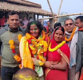 मधेस प्रदेश सभा सदस्य  साहले  ईशनाथ नपालाई जग्गा दान गर्ने घोषणा