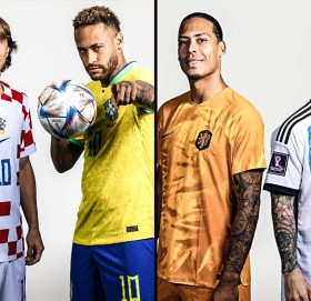 विश्वकपमा आजदेखि क्वाटरफाइनल खेल : ब्राजिल र क्रोएसिया तथा अर्जेन्टिना र नेदरल्याण्ड्स भिड्दै