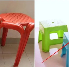 प्लास्टिकका स्टुलमा किन प्वाल हुन्छ ? कारण यस्तो छ