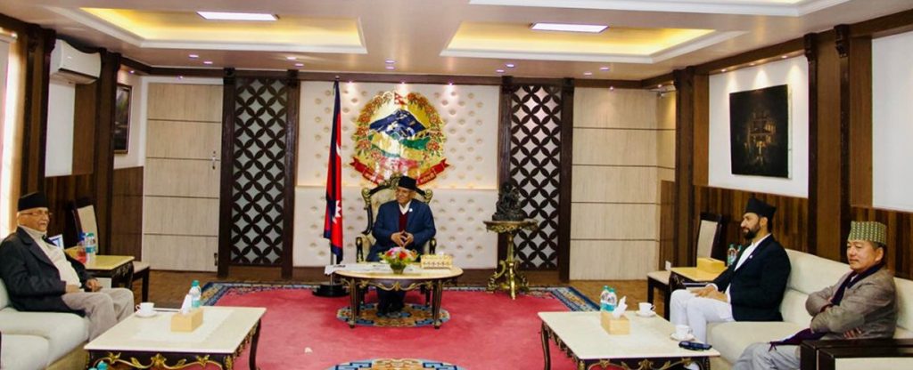 ५ दिनभित्र न्यूनतम साझा कार्यक्रम बनाउने सहमति, संयोजक ओली