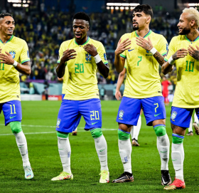 ब्राजिल विश्वकप फुटबलको क्वाटरफाइनलमा प्रवेश