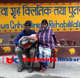 अलपत्र आमा र नवजात शिशुको समाचार पछि उद्धार, काठमाडौमा उपचार हुदै