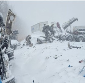 हिमआँधीले अमेरिकी जनजीविन कष्टकर, ३० जनाको मृत्यु