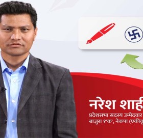 बाजुरा प्रदेश (क) मा नेकपा एकिकृत समाजबादीका उम्मेदवार नरेश शाही बिजयी