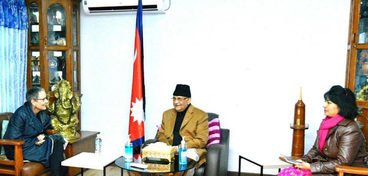 ओलीसँगको भेटमा स्विट्जरल्याण्डका राजदूतले भने- प्रविधि र इन्जिनियरिङमा लगानी गर्न तयार छौं