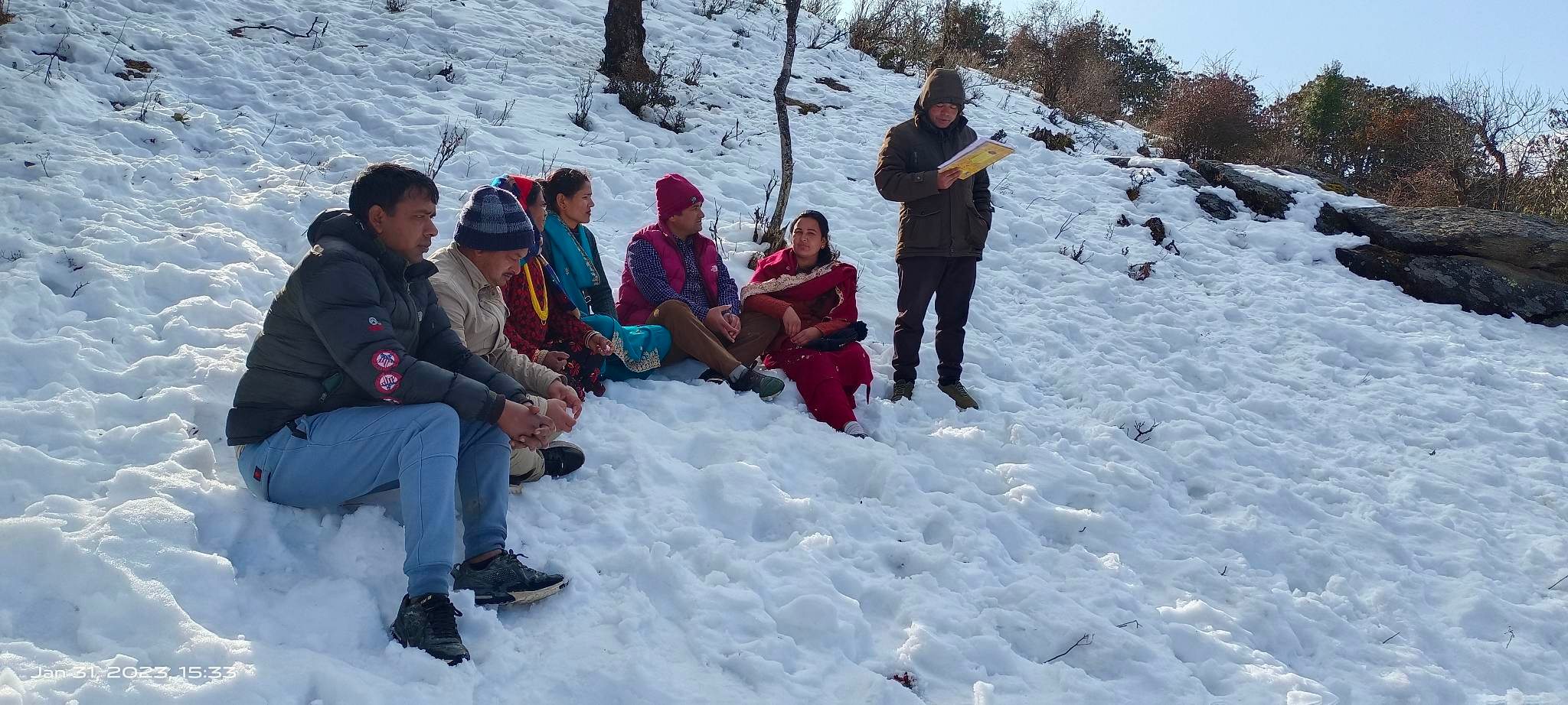 बडिमालिका ७ को १२ औँ बैठक पोरखे लेकमा सम्पन्न