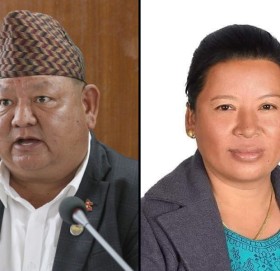 सांसदद्वय आले र राईले आज शपथ ग्रहण गर्दै