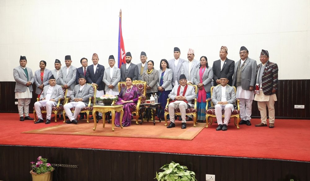 प्रचण्ड नेतृत्वको मन्त्रिपरिषद् : यस्तो छ कार्यविभाजन (सूचीसहित)