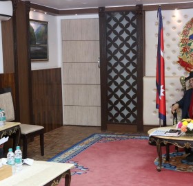 प्रधानमन्त्री र राष्ट्रियसभा अध्यक्षबीच उपनिर्वाचनबारे छलफल