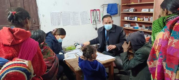 बडिमालिका ७ मा एक दिने स्वास्थ्य शिबिर सम्पन्न