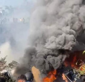 दुर्घटनाग्रस्त विमानमा १० विदेशी यात्रु रहेको सूचना