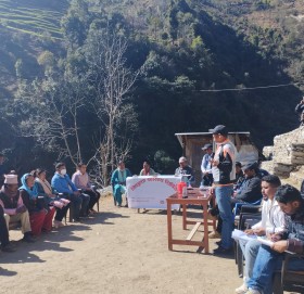 गौमुलका भूकम्प पीडितलाइ लक्षित गरेर स्वास्थ्य शिविर