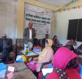 खप्तडछान्ना गाउँपालिकामा प्रारम्भिक बालबिकास क्षमता अभिबृद्वी तालिम सम्पन्न