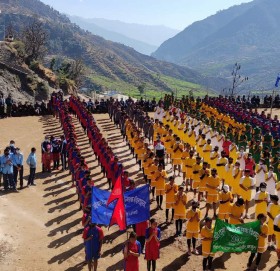 खप्तड छेडेदह गाउँपालिका स्तरीय तेस्रो राष्ट्रपति रनिङ शिल्ड प्रतियोगिता सुरु