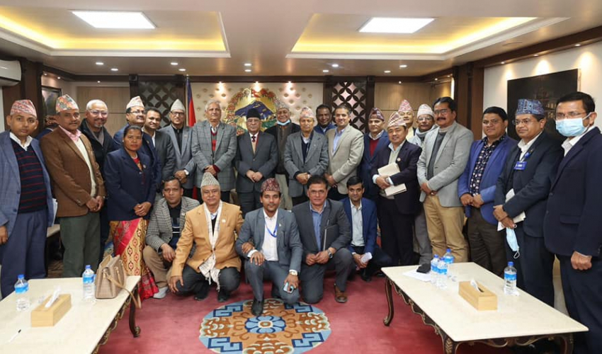 प्रधानमन्त्री प्रचण्डद्धारा गेटामा स्वास्थ्य विज्ञान विश्वविद्यालयका सञ्चालन गर्न छलफल