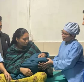 चितवन मेडिकल कलेजले गर्‍यो ३५ दिनकी शिशुको मुटुको जटिल शल्यक्रिया