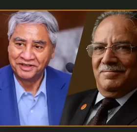 गगन थापा र कृष्ण सिटौला लिएर देउवा बालुवाटार छिरे, साथमा रामचन्द्र पौडेलपनि