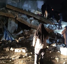 टर्कीमा ७.८ म्याग्निच्युडको भूकम्प