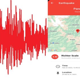 भुकम्पका कारण हिमाली गाउँपालिकाका २  स्वास्थ्य चाैकी  र एक बिध्यालयमा क्षेती