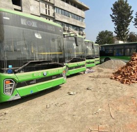 थन्किए ५५ करोडभन्दा बढीमा किनिएका साझाका ३७ बिजुली बस