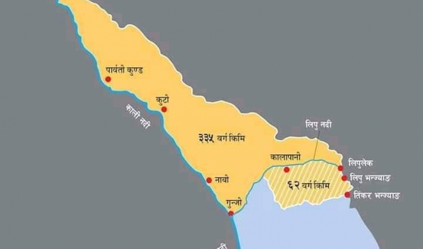 काम लागेन ‘चुच्चे नक्सा’, किन आएन लिपुलेकको तथ्यांक?