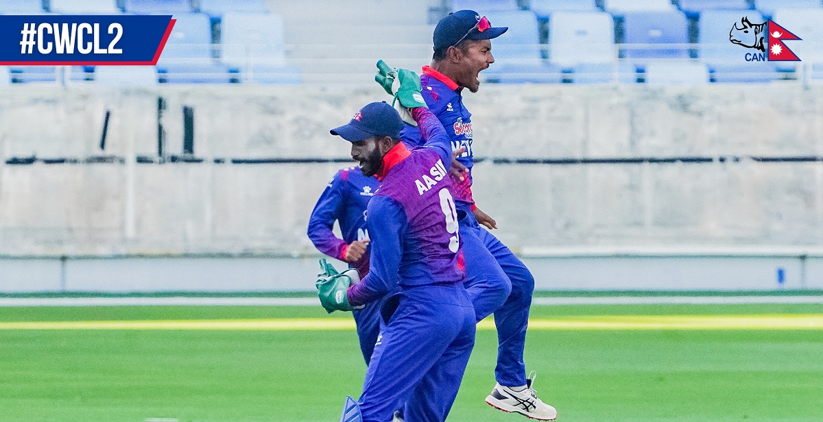 युएईलाई हराउँदै नेपाल लिग-२ को पाँचौं स्थानमा