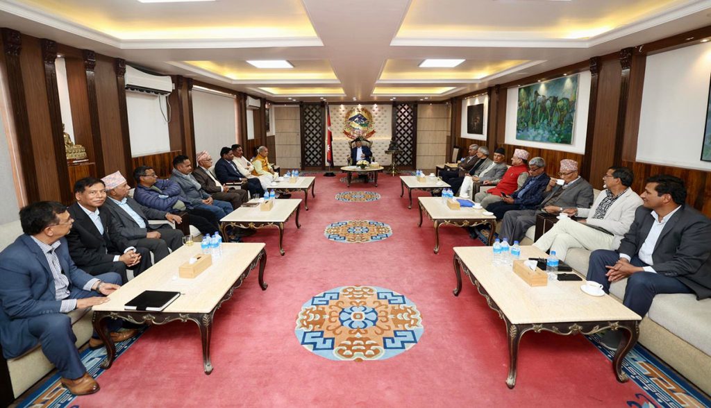 सत्ता साझेदार दलको बैठक जारी, उपराष्ट्रपतिको आधिकारिक उम्मेदवार टुंगो लगाउने