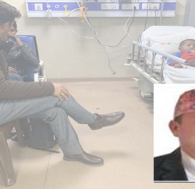 गौतम थापाको उपचारमा मुख्यमन्त्री शाहको चासो, काठमाण्डाैँमा उपचार हुदै