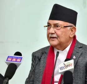 सीता दाहालको निधनप्रति केपी ओलीद्वारा दुःख व्यक्त