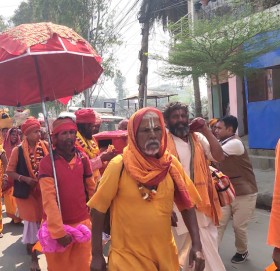 मिथिला परिक्रमा जनकपुरधाम आइपुग्यो, भोलि अन्तरगृह परिक्रमा