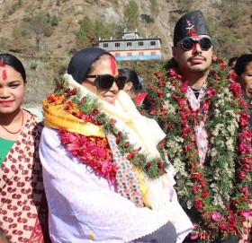अन्नपूर्ण हिमाल आरोहणका लागि कतारकी राजकुमारी म्याग्दीमा