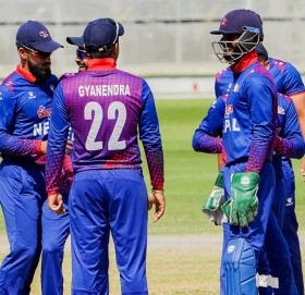 पीएनजीविरुद्ध जवाफी ब्याटिङ थालेको नेपालले गुमायो १विकेट