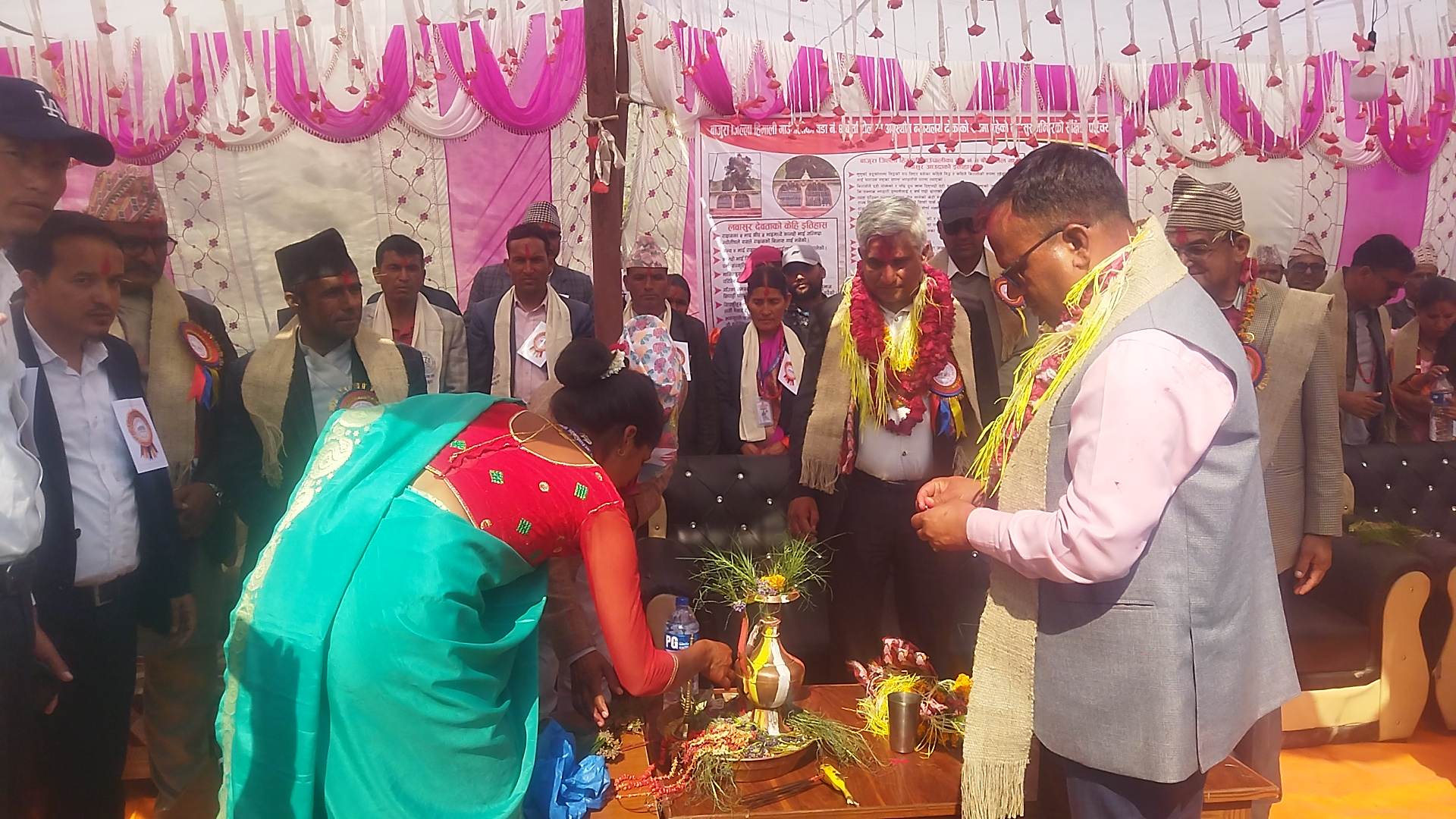 माथिल्लो कर्णाली जल तथा पर्यटन महोत्सवकाे सांसद पाण्डेद्धारा उद्भघाटन