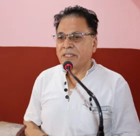 चितवनमा रवि लामिछानेलाई समर्थन गर्ने कांग्रेस नेता जगन्नाथ पौडेलको घोषणा