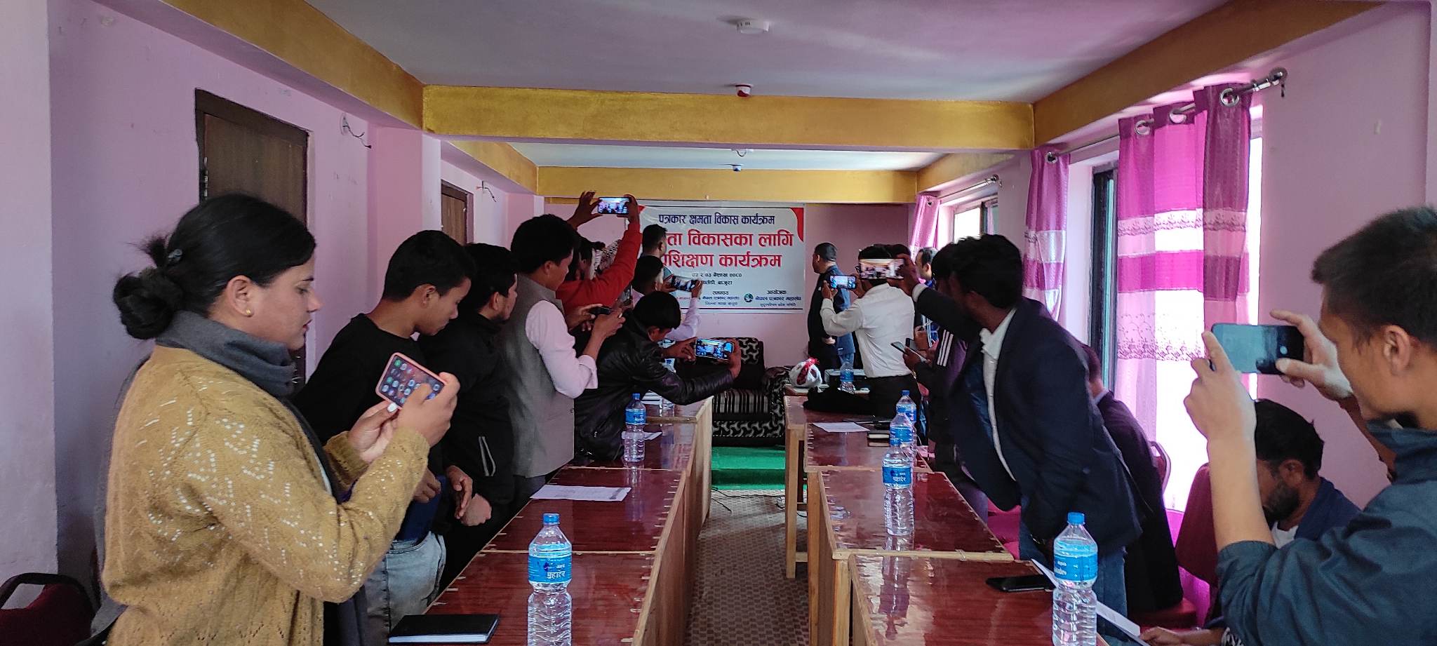 पत्रकारको क्षमता विकासका लागि २ दिने प्रशिक्षण