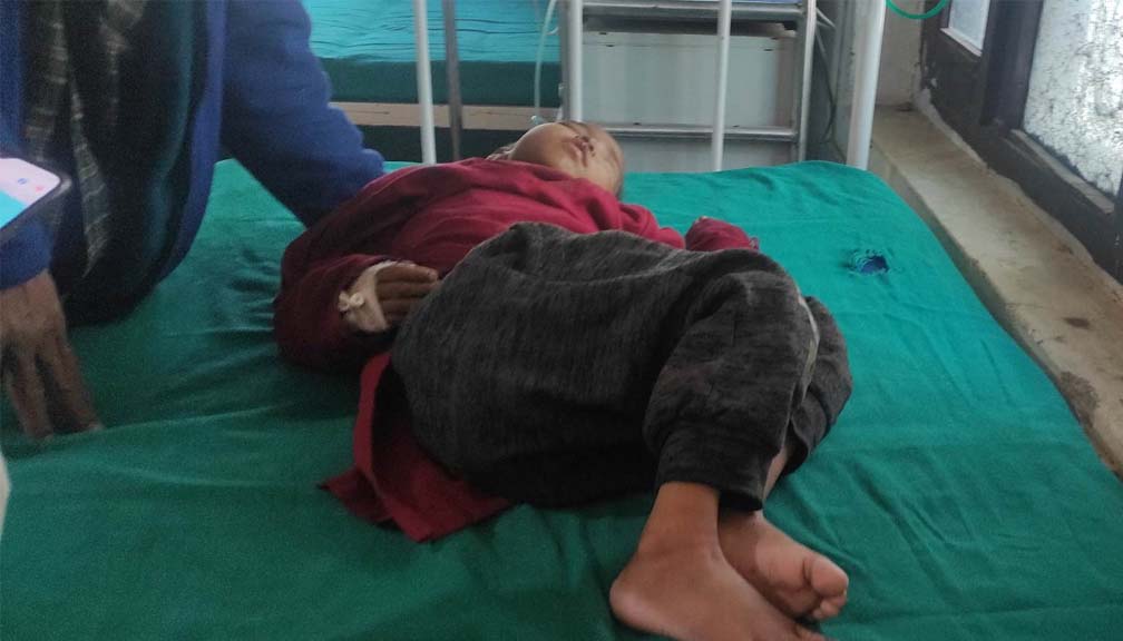 बाजुरामा एक जना बालकमा देखीयाे कालाजार