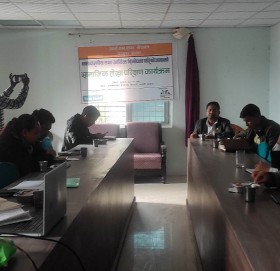 आइएनएफ बाजुराको सामाजिक लेखापरीक्षण कार्यक्रम सम्पन्न