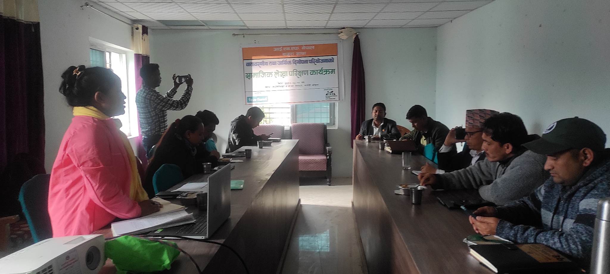 आइएनएफ बाजुराको सामाजिक लेखापरीक्षण कार्यक्रम सम्पन्न