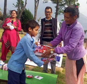 बुढिगंगा नगरपालिकाका बिद्यालयमा पोषण सप्ताह सुरु